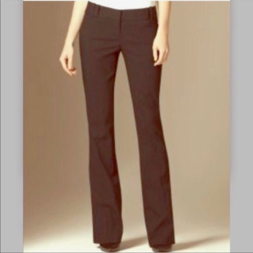 THE LIMITED Chocolate Brown Drew Fit Dress Pants